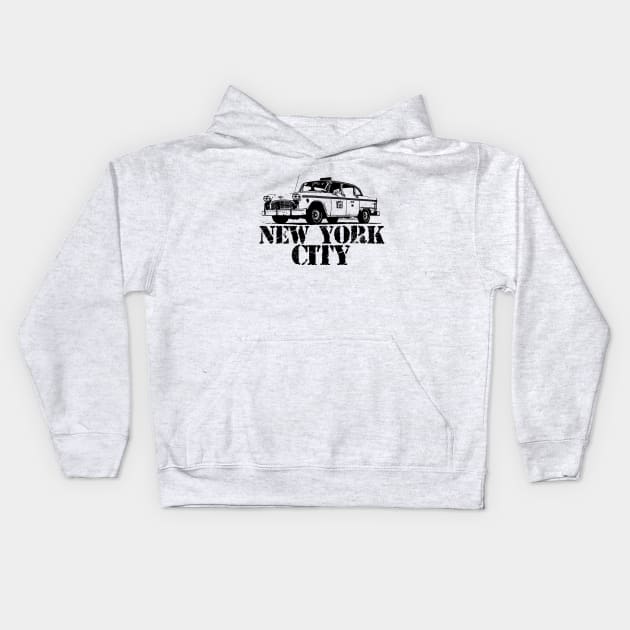 NEW YORK CITY Kids Hoodie by hottehue